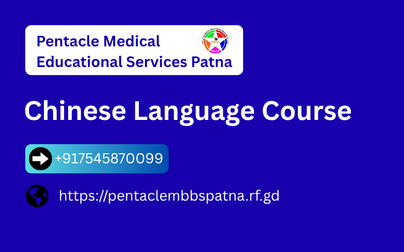 Chinese language course for medical students in China